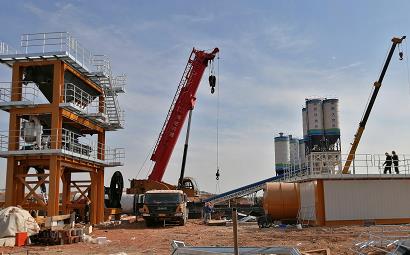 Vietnam HMA-B1500 asphalt mixing plant